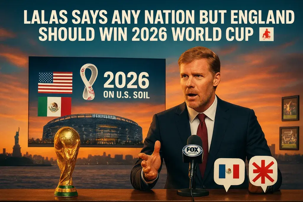 Lalas says any nation but England should win 2026 World Cup