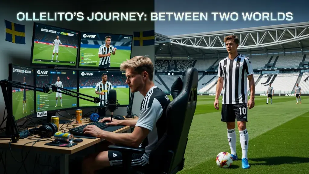 Juventus and EA SPORTS FC Document Ollelito's Journey Between Two Worlds