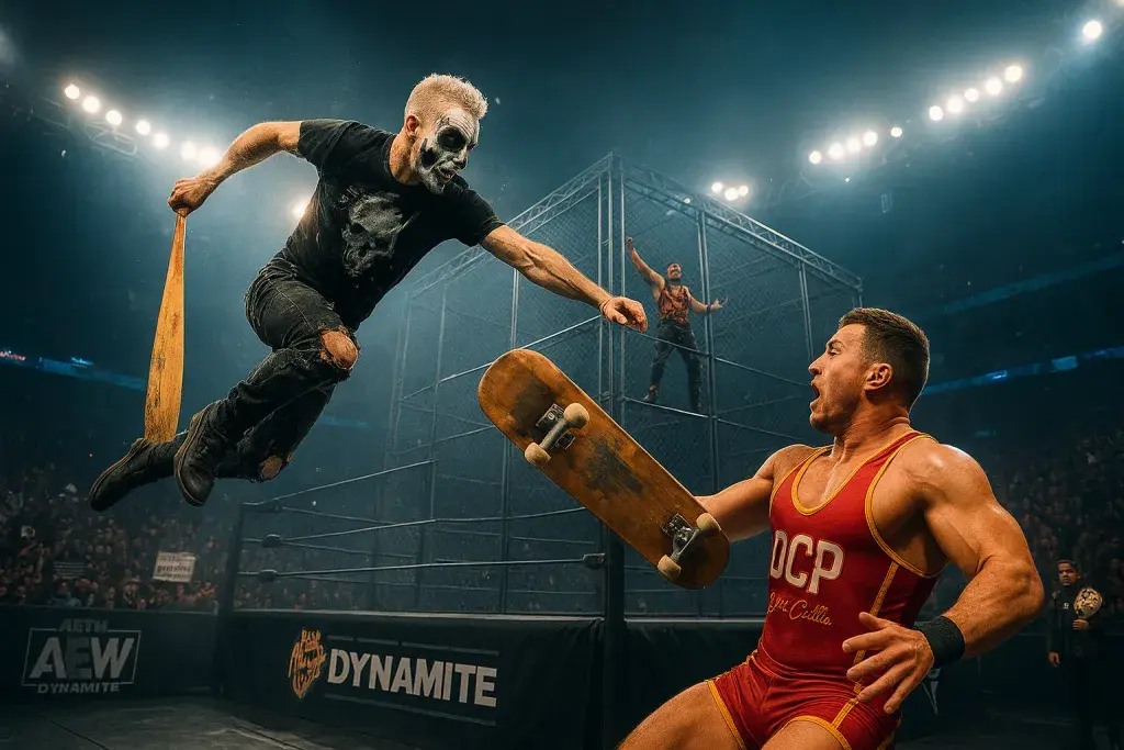 Allin Attacks Knight, Briscoe Earns Cage-Match Path to MJF Title Shot