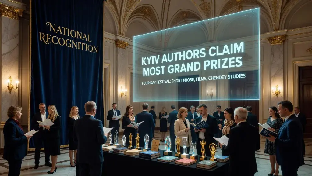 Kyiv Writers Sweep Grand Prizes at Uzhhorod's Chendei Fest