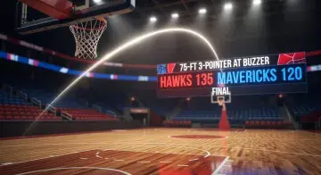 Hawks defeat Mavericks 135-120; Kuminga hits 75-foot 3-pointer
