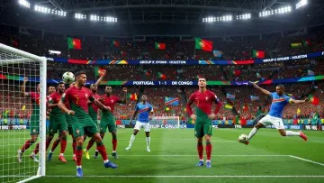 Portugal Held by DR Congo in World Cup Group K Opener in Houston