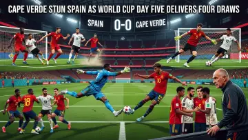 Cape Verde Stun Spain as World Cup Day Five Delivers Four Draws